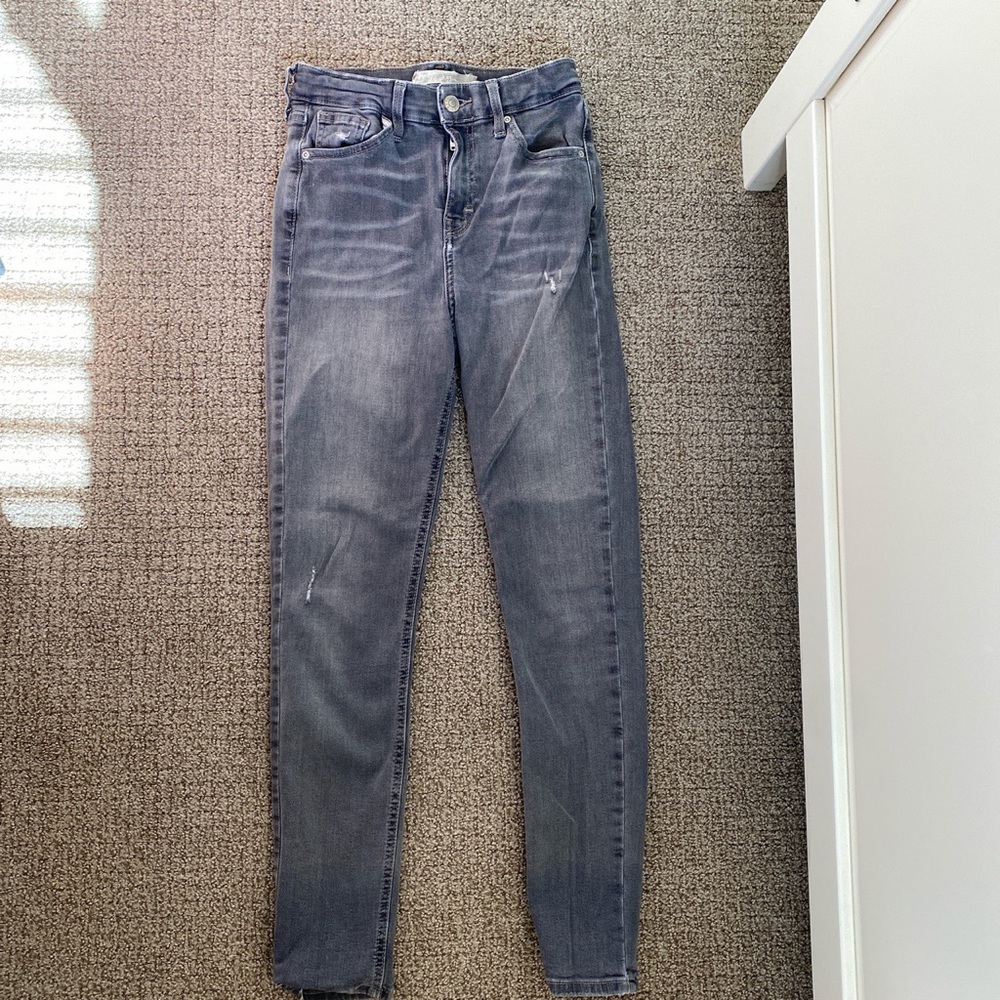 Grey topshop jeans